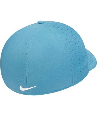 Nike Dri-Fit Aerobill Classic 99 Perforated Golf Cap DH1341 - Dutch Blue/White Medium-Large - Buy Online on GoSupps.com
