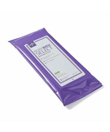 Medline ReadyBath Select Scented Body Cleansing Wipes - 5 Count Pack (30 Packs) - Buy Online on GoSupps.com