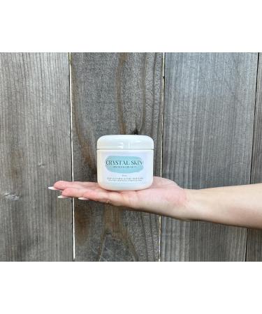 10 OZ Crystal Skin Facial Scrub Crystals - Natural Exfoliator for Wrinkles Acne & Smooth Skin | Microdermabrasion at Home - Buy Online on GoSupps.com