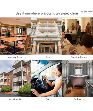 Upgraded Camera Detector Professional Bug RF Detector Hidden Camera Finder Anti Spy Sweeper Portable GPS Tracker Listening Device Signal Scanner for Home Office Car Travel Hotel - Buy Online on GoSupps.com