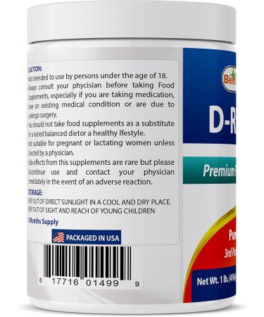 Best Naturals DRibose Powder 05 kg 05 kg Pack of 3 - Buy Online on GoSupps.com