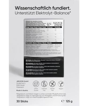 REALIST Electrolytes without sugar - electrolyte powder with 1390 mg electrolytes - potassium and magnesium for electrolyte balance - keto neutral and unsweetened - 30 sticks - Buy Online on GoSupps.com