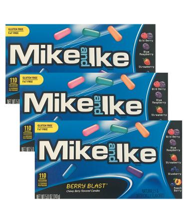 Mike & Ike Berry Blast 3 Pack 5.25 oz Theater Boxes