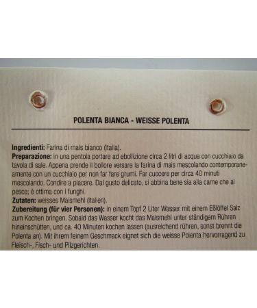 Buy White Polenta Classic 300g - Casale Paradiso | Premium Italian Polenta for International Shipping - Buy Online on GoSupps.com