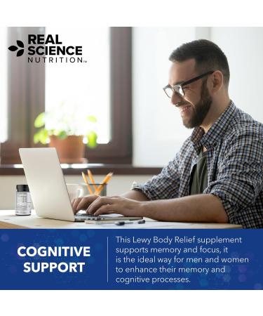 Real Science Nutrition Offers Lew-X - A Nutritional Supplement Formulated for Lewy Body Relief to Support Memory & Clarity Cognitive Enhancement Relieve Tremors Shaking and Muscle Stiffness  - Buy Online on GoSupps.com