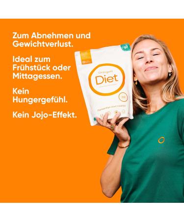 OrangeFit Diet Mahlzeitset Shake - Chocolate Protein - 850g for Weight Loss - 13 Shakes - International Shipping Available - Buy Online on GoSupps.com