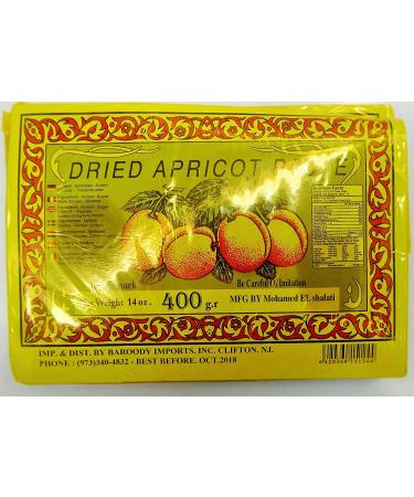 Dried Apricot Fruit Paste Sheet 3 Pack