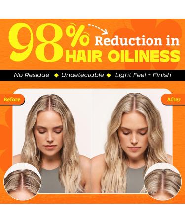 Dry Shampoo Powder & Refill X2 - Unscented Non-Aerosol Hair Volumizer for Dark & Blonde Hair | Travel-Friendly Styling Solution - Buy Online on GoSupps.com