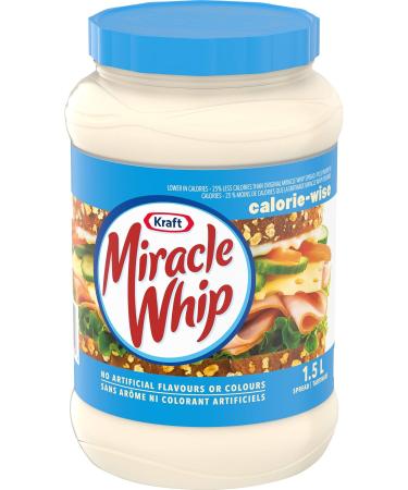 Miracle Whip Original Spread Calorie Wise 1.5 l (Pack of 1) Calorie Wise - Buy Online on GoSupps.com
