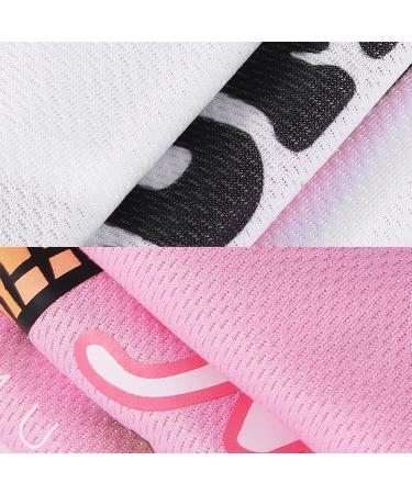 Dog Shirt for Large Dogs - Funny Summer Sleeveless T-Shirts | Light & Breathable 2-Pack (Pink & Watermelon White) - Buy Online on GoSupps.com