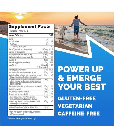 Emergen-C Immune+ Triple Action Powder - 1000mg Vitamin C, B Vitamins, Antioxidants, Raspberry Flavor - 30 Count - Buy Online on GoSupps.com