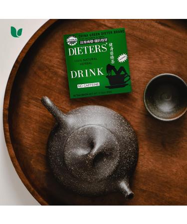 Uncle Lee's China Green Weight Loss Tea with Senna - 30 Count Caffeine-Free Herbal Tea Bags for Slimming and Constipation Relief - Buy Online on GoSupps.com