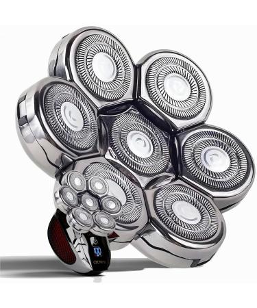 PGI-TECH PRO 7D Shaver Replacement Heads - Universal Sharp Blades for Smooth Wet/Dry Shaving - Upgrade for Freedom Groom & Skull Shaver Brands - Buy Online on GoSupps.com
