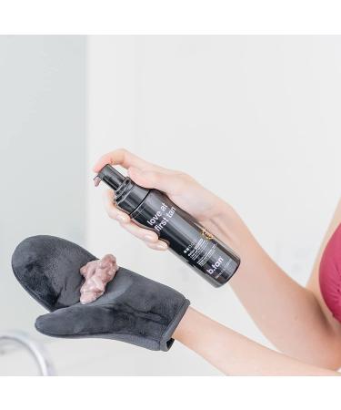 b.tan Darker Self Tanner Kit | Violet Base Mousse & Mitt Bundle | 1 Hour Sunless Tanner | Fast & Vegan | 6.7 Fl Oz - Buy Online on GoSupps.com
