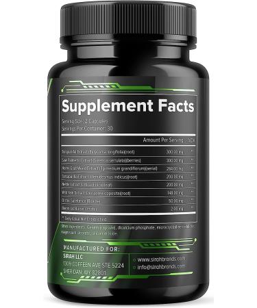 Testosterone Booster for Men - Male Enhancing Supplement - Test Booster for Endurance  Drive  Stamina  Strength  Size  Libido & Lean Muscle Growth - Supports Healthy Blood Circulation - 120 Pills - Buy Online on GoSupps.com