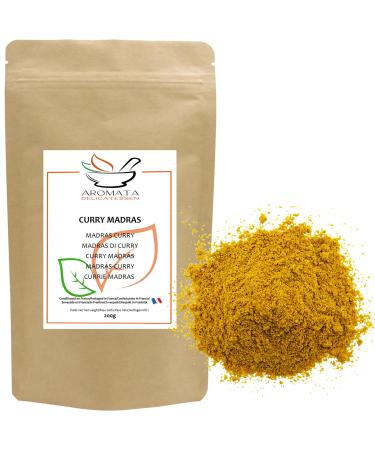AROMATA - Curry Madras poudre Origine Inde - 200gr