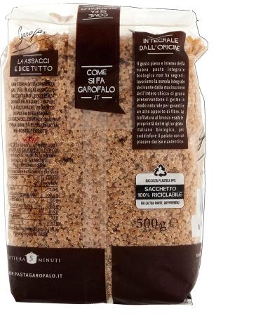  Italian Gourmet E.R. Garofalo Pasta Integral Stelline Organic Products 500 g + Polpa Italian Gourmet 400 g Pack of 10 - Buy Online on GoSupps.com