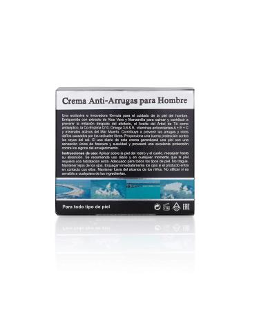Shop H&B Anti-Wrinkle Facial Cream for Men | Anti-Aging Moisturizer with Dead Sea Minerals - International Shipping Available - Buy Online on GoSupps.com