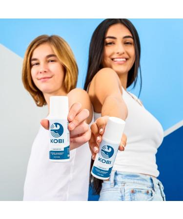 Kobi Deodorant for Teens Kids Boys Girls - Natural Aluminum-Free Hypoallergenic Sport Strength - Unscented 3 Fl Oz (Pack of 1) Unscented - Buy Online on GoSupps.com
