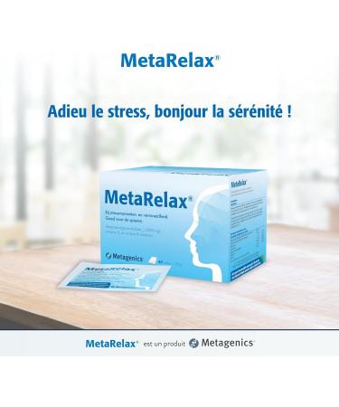 MetaRelax Magnesium and Vitamin Complex - Food Supplement - Moment of Stress Fatigue and Muscle Tension - 40 Sachets - Citrus Flavor - 40 Day Cure - Buy Online on GoSupps.com