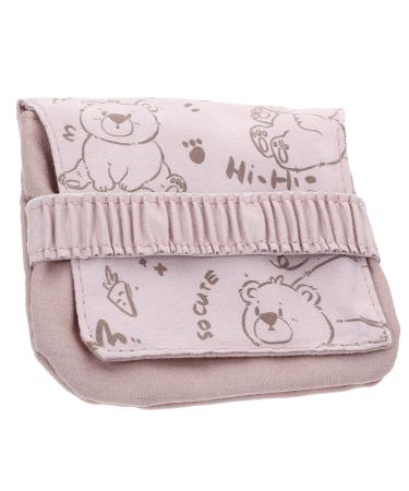 Healeved storage bag for aunt towels ladies bandage tampon holder for wallet bag for menstrals sets tie bag small bag for binding women bands bag 13x12x1cm