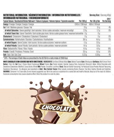  Applied Nutrition Applied Nutrition Bodyfuel Flapjack Chocolat 12 x 40 g - Buy Online on GoSupps.com