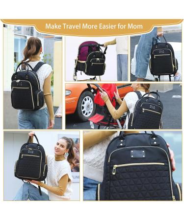 Homfu Wrap Bag Backpack - Multi-Functional Hospital Baby Bags for Boys & Girls | Ideal Travel Diaper Bag for Moms & Dads - Buy Online on GoSupps.com