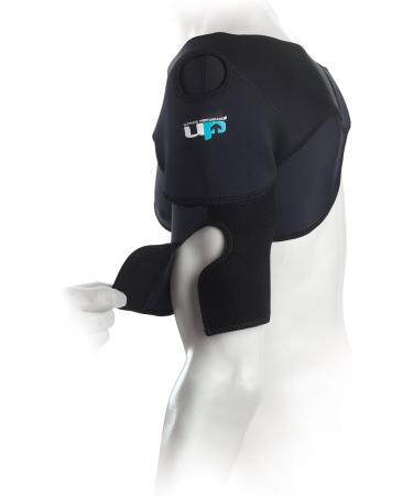 Men's Neoprene Shoulder Support - Ultimate Performance | XXL Black - Buy Online on GoSupps.com