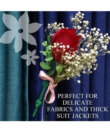 Elastic Pearl Wrist Bands & Floral Boutonniere Magnets Set for Wedding Corsage Accessories - Buy Online on GoSupps.com