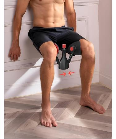 Men's Kegel Trainer - Strength-Adjustable Pelvic Floor Exerciser | Versatile Home Fitness Device (Black & Red - Buy Online on GoSupps.com