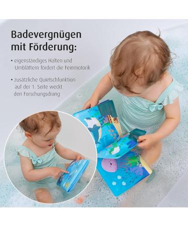 Reer MyHappyBath Book - Magical Color Changing & Squeaky Bath Toy for Kids | International Shipping - Buy Online on GoSupps.com
