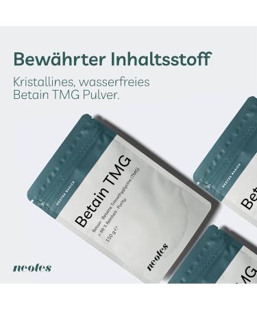 Buy Premium Betaine TMG Powder - 150g | 98% Purity | 2400 mg per Serving | No Additives | Lab Tested - International Shipping Available - Buy Online on GoSupps.com