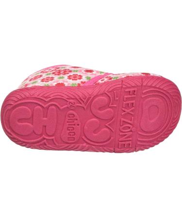 Chicco Unisex Kid's Polacchino Taxo Polish Slipper - Pink Flowers | Size 12.5 UK Child - Buy Online on GoSupps.com