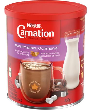 Carnation Hot Chocolate Marshmallow Canister 450g 6-Pack - Buy Online on GoSupps.com
