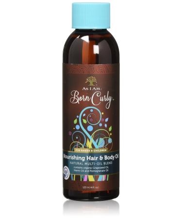 Born Curly Nourishing Hair & Body Oil 4oz by I AM