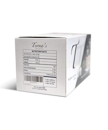 Teonas Individually Wrapped White Sugar Cubes (152 Cubes) - 1lb Box - Ideal for Tea, Coffee & Entertaining Guests - Buy Online on GoSupps.com