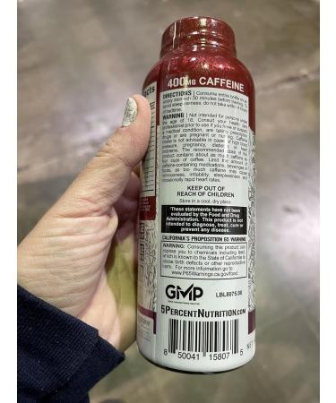 5% Nutrition Kill It Ready-to-Drink High Stim Pre Workout | 400mg Caffeine Energy Drink | Extreme Pump Endurance Focus & Hydration | Citrulline Beta Alanine Taurine | 1 Pack (Wild Berry) - Buy Online on GoSupps.com