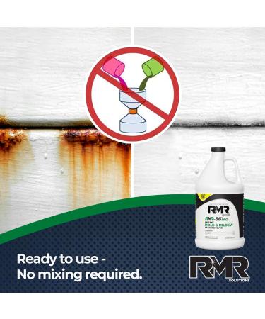 RMR-86 Pro Mold Stain & Mildew Remover - Contractor Grade, 1 Gallon - Professional Formula for Odor Removal - Buy Online on GoSupps.com