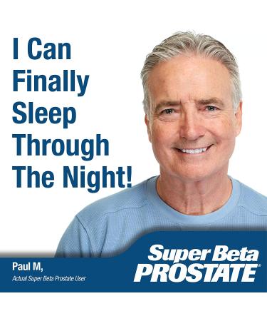 Super Beta Prostate Supplement for Men - Reduce Bathroom Trips Day & Night | Promote Sleep and Healthy Prostate - 180ct (3 Bottles) - Buy Online on GoSupps.com