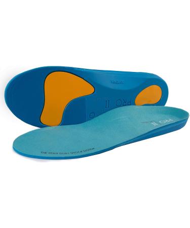 TITAN Sports Insoles - Orthopedic Dual Shock Balance Correction Insoles (43/45 EU) - Blue | Shop Internationally - Buy Online on GoSupps.com