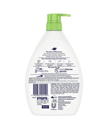 Dove Go Fresh Touch Body Wash Cucumber & Green Tea 33.8 oz - 1L International Version - Buy Online on GoSupps.com