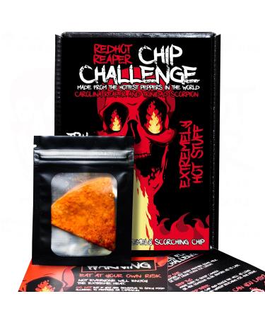 Red Hot Reaper Chip Challenge - Extreme Heat  Hottest Chip Experience - Buy Online on GoSupps.com