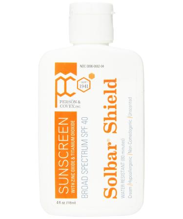 Solbar Shield Sunscreen SPF 40 4 OZ 2 Pack