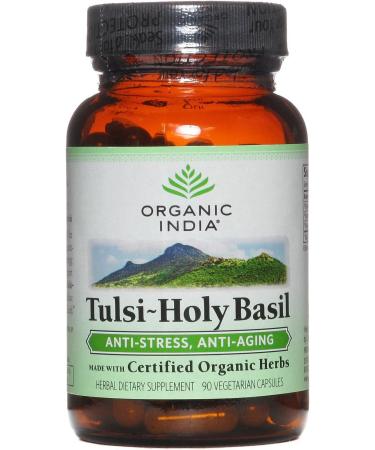 Organic India Tulsi Holy Basil Og3 90 Vcap4 - Buy Online on GoSupps.com
