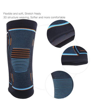Sports Knee Brace | Nylon Compression Knee Sleeve & Adjustable Strap | Running & Fitness Support (S - Buy Online on GoSupps.com
