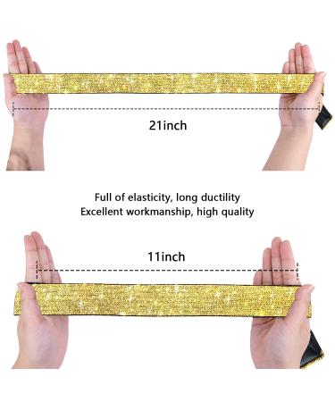 6PCS Lace Wig Headband Set with Satin Edge Scarf for Melting Edges - Velcro Elastic Bands for Women, Includes Frontal Edge Brush and Comb - Buy Online on GoSupps.com