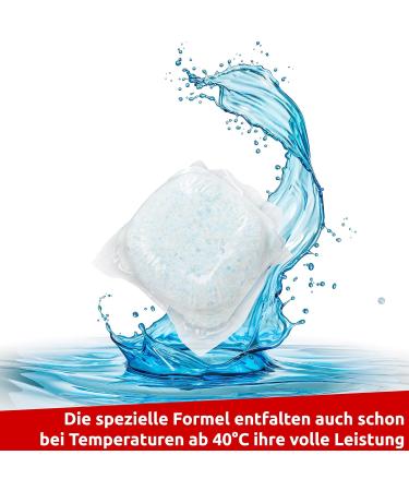 Resch Cleanix Plastic-Free Dishwasher Tabs - 500 Count | Phosphate-Free Water-Soluble Film | Eco-Friendly Cleaning Solution - Buy Online on GoSupps.com