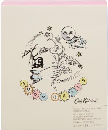 Cath Kidston Hand Cream Gift Set - Essential Oils & Shea Butter - Cruelty Free & Vegan - Travel Friendly Sizes - 4 x 30ml - Buy Online on GoSupps.com