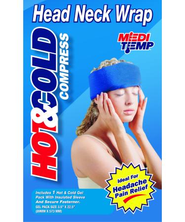 Medi-Temp Head-Neck Hot & Cold Reusable Compress Pad 1 ea