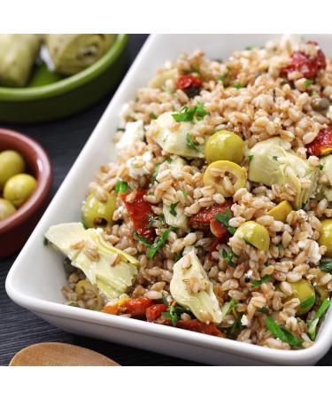 Cucina & Amore Pearled Farro | Emmer Spelt Vegan Fiber Pantry Perfect 17.6oz (2 Pack) - Buy Online on GoSupps.com